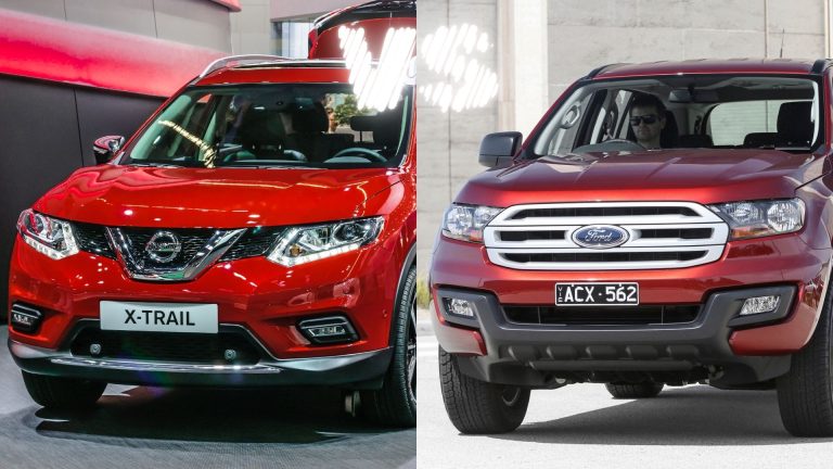 Nissan X Trail vs Ford Everest