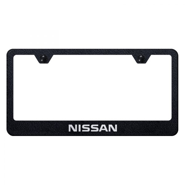 Upgrade Your Ride with the Autogold® License Plate Frame Featuring Laser Etched Nissan Logo - Image 7